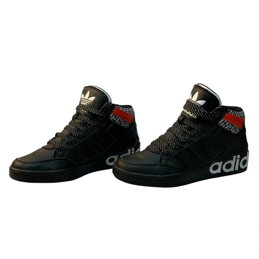 Adidas Hard Court High J Transmission Pack Black Sneakers - Picture 2 of 16